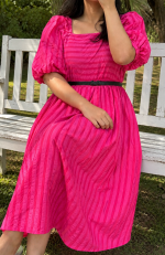 Blooming Pink Midi