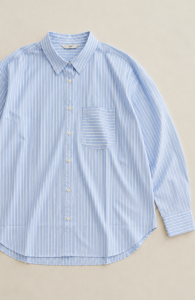 Pinteresty Oversized Shirt (Baby Blue)