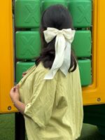 Linen- Cotton Boxy Shirt (Olive Green) - Image 3