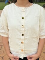 Linen-Cotton Top - Image 2